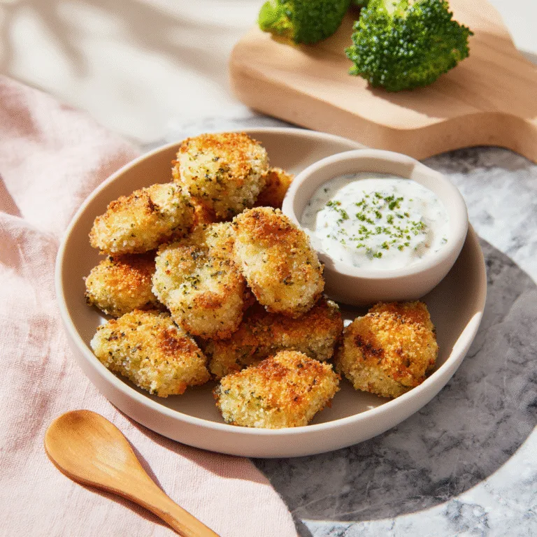 Quick Chicken & Broccoli Nuggets for Baby (Healthy, Soft & Easy Finger Food)
