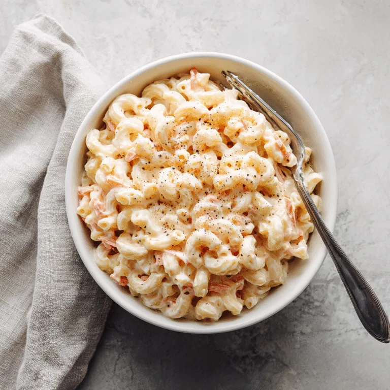 Mom’s Hawaiian Mac Salad (Creamy, Easy & 25-Minute Recipe)