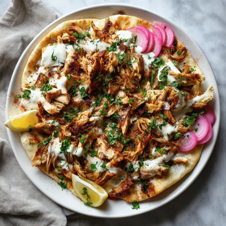 Chicken Shawarma with Garlic Sauce (Easy & Flavor-Packed!)