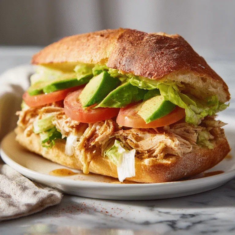 Chicken Torta Sandwich – A Flavor-Packed Mexican Classic You’ll Crave