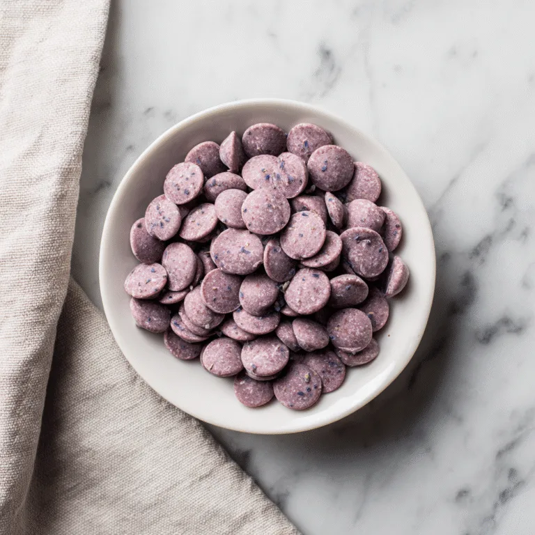 Homemade Lavender Chocolate Chips (Easy 4-Ingredient Recipe)