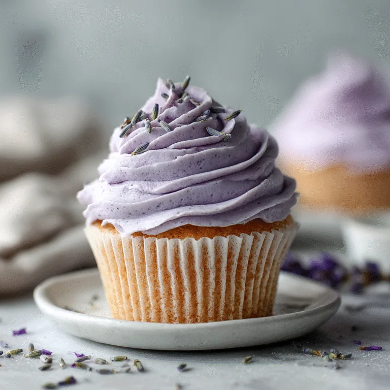 Vegan Lavender Buttercream (Smooth, Floral & Elegant Frosting)