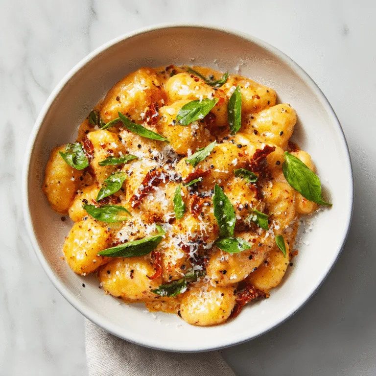 Marry Me Gnocchi (Creamy Sun-Dried Tomato Gnocchi)