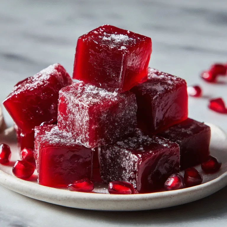 Cranberry Pomegranate Caramels (Sweet, Tart & Irresistibly Chewy)
