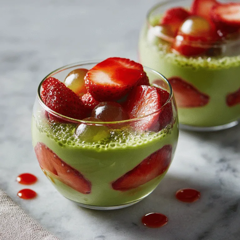 Strawberry Matcha Sago (Creamy, Refreshing & Viral Dessert)