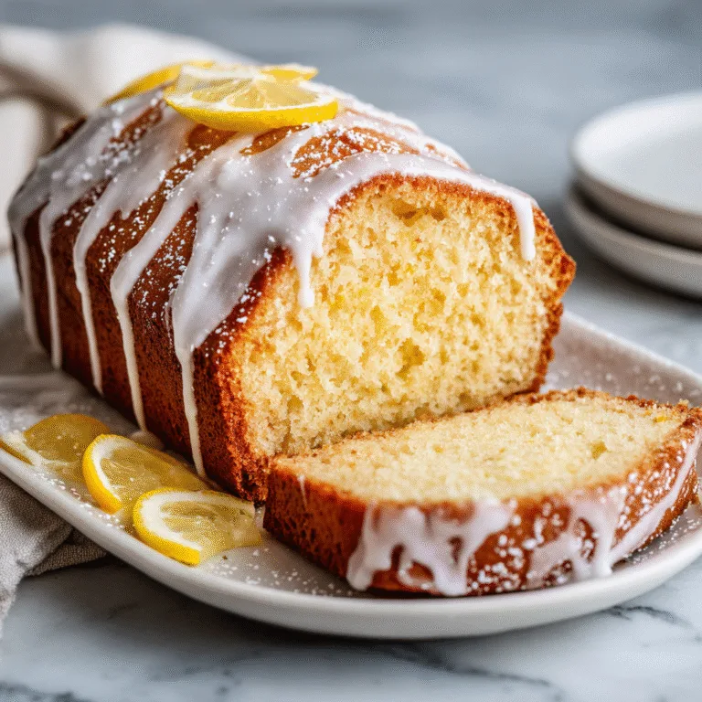 Italian Lemon Pound Cake (Moist, Bright & Perfectly Balanced)