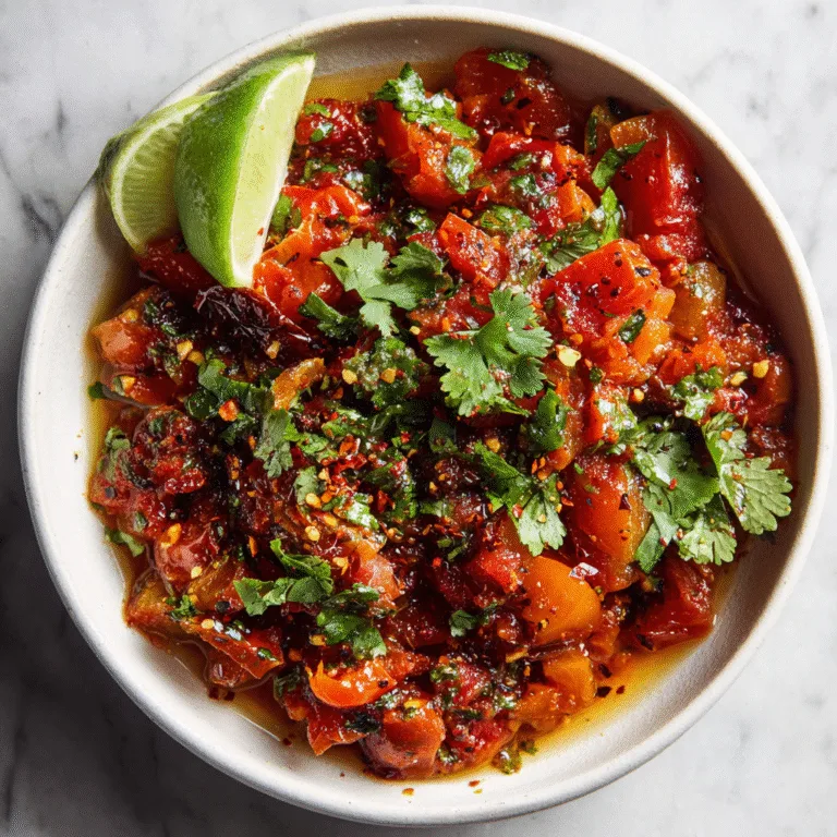 Roasted Salsa (Smoky, Fresh & Flavor-Packed)