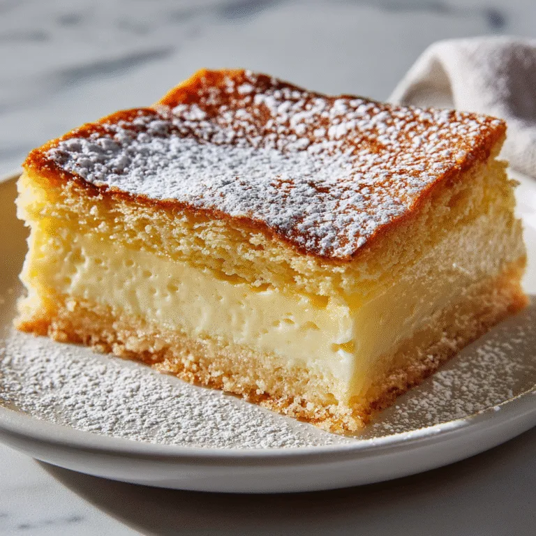 15-Minute Magic Cake (One Batter, Three Layers of Pure Delight)